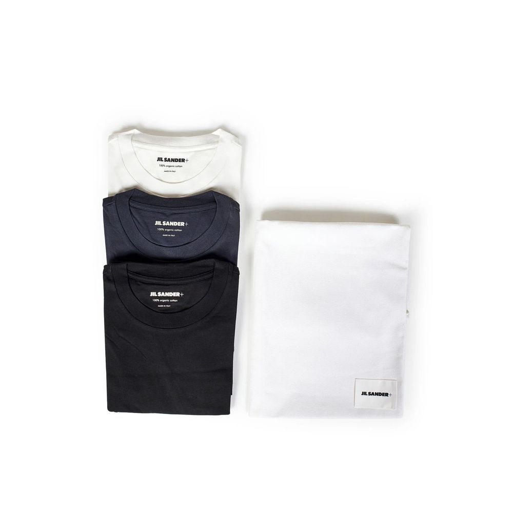 Black Cotton Long Sleeve T-Shirt