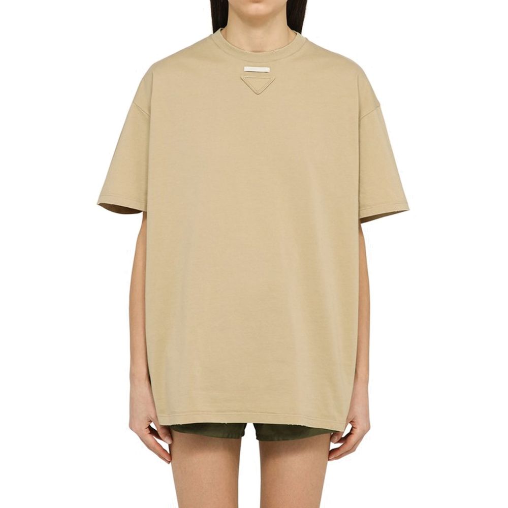 Beige Cotton Sportswear