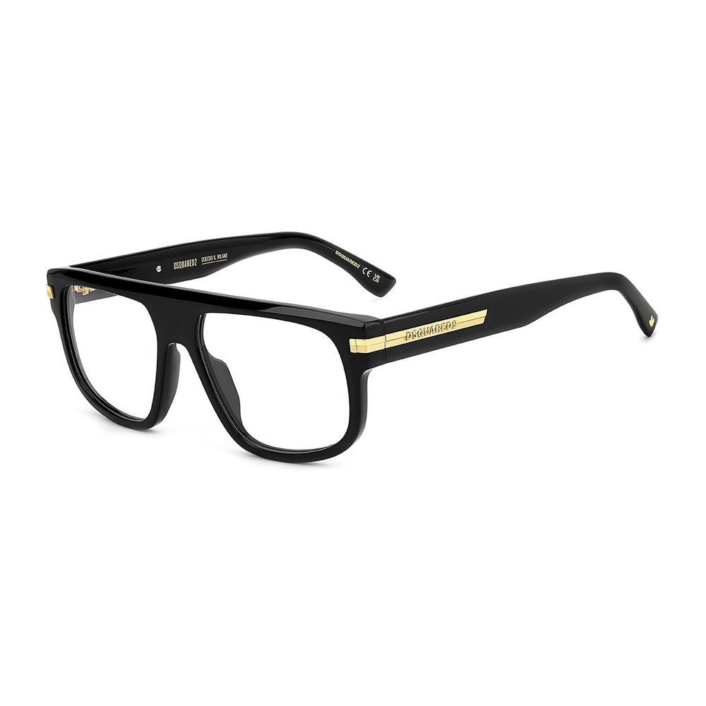 Black Acetate Glasses (Frames)