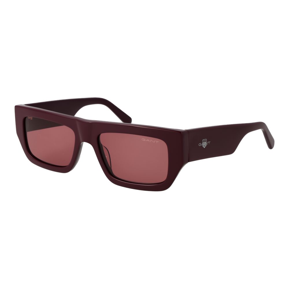 Burgundy Acetate Sunglasses