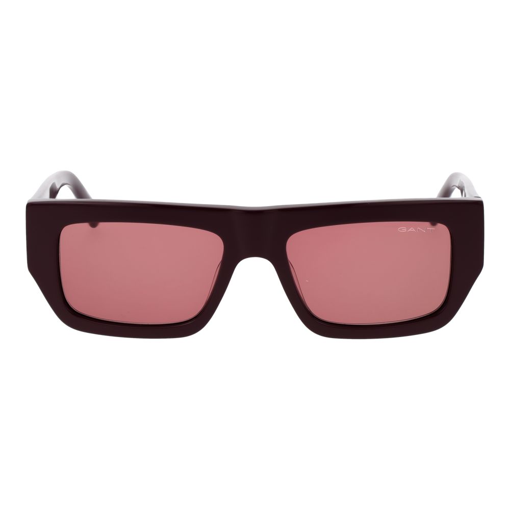 Burgundy Acetate Sunglasses