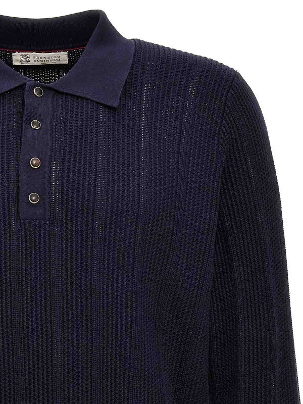 Blue Cotton Sweatshirt