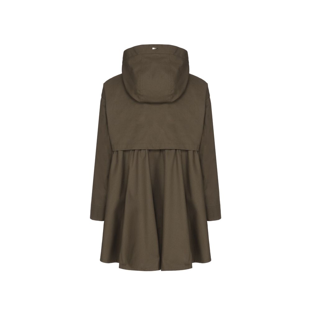Bicolor Cotton Coat