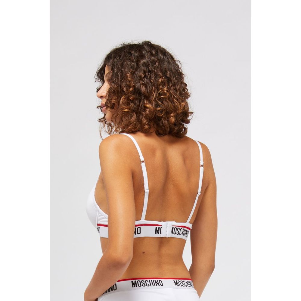 White Cotton Bra