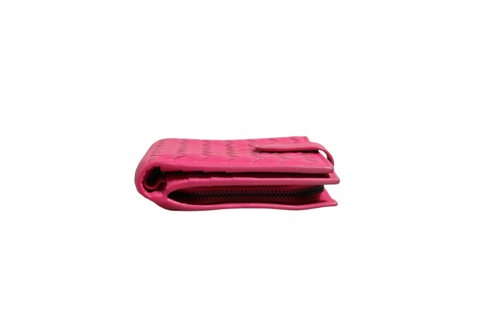Intrecciato Nappa Leather Mini Wallet