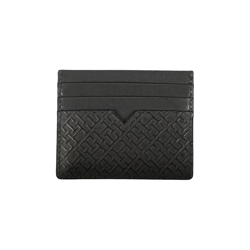 Black Leather Men's Wallet
