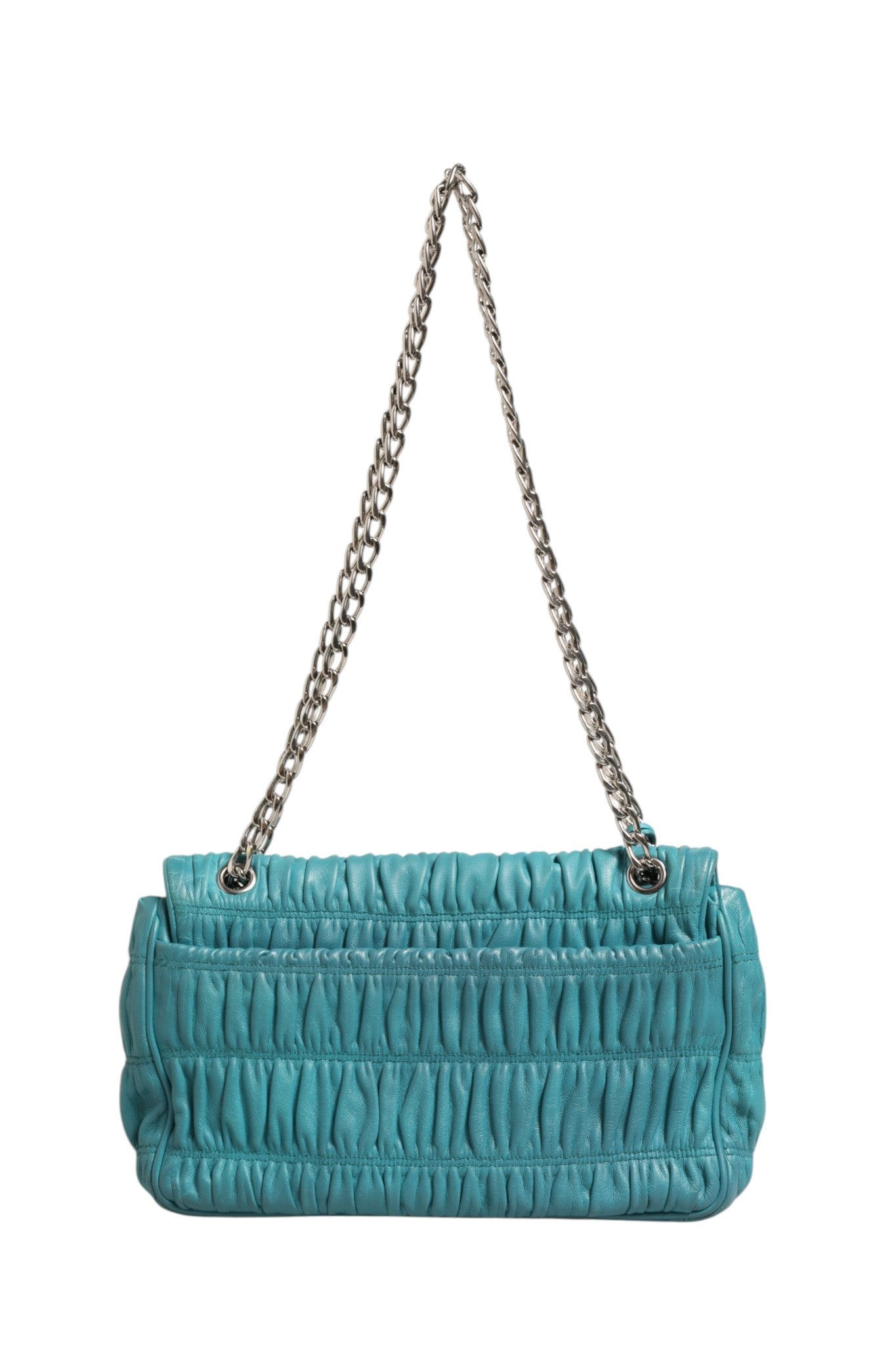 Nappa Gaufre Flap Bag