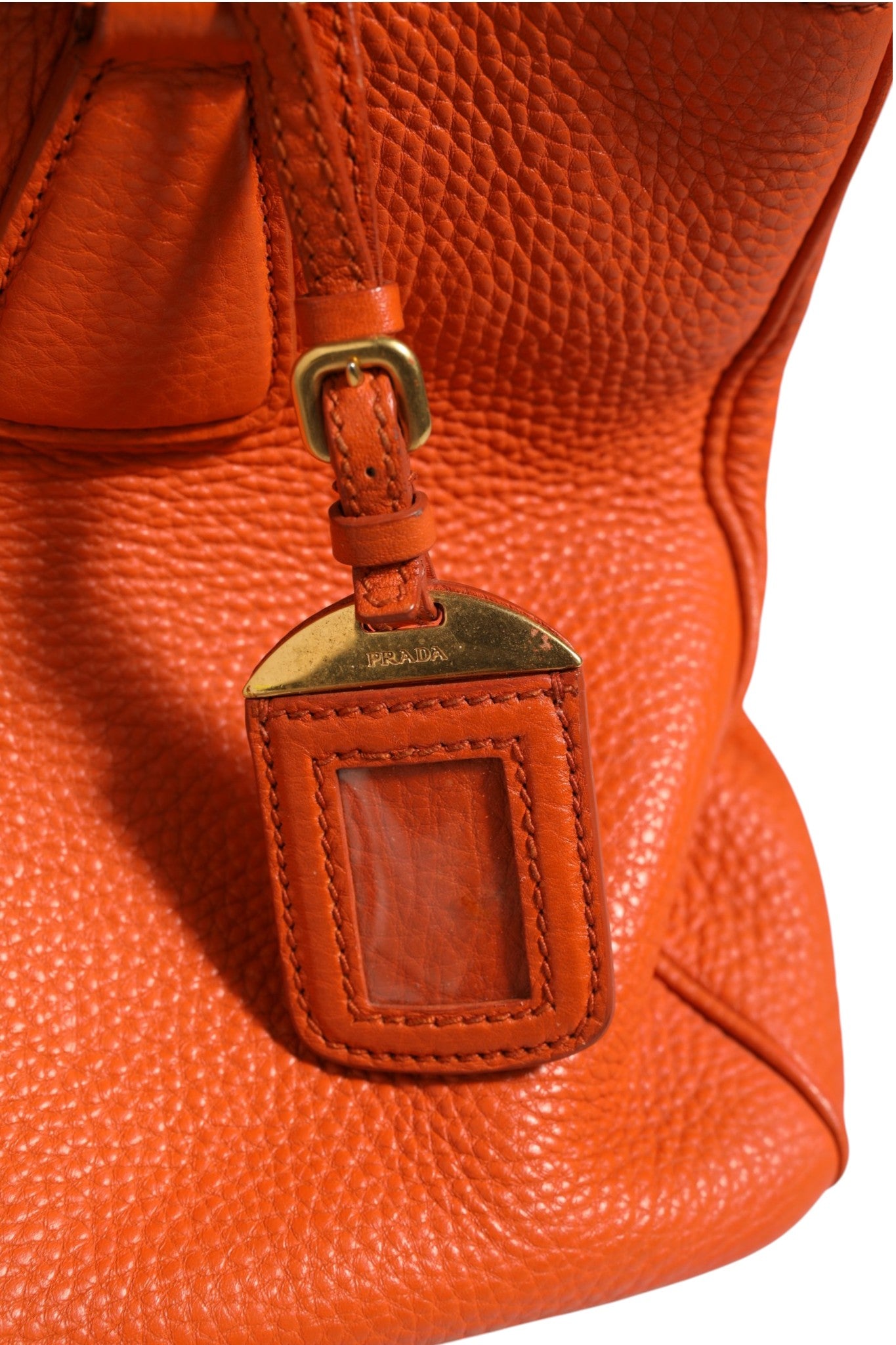 Vitello Daino Leather Tote Bag