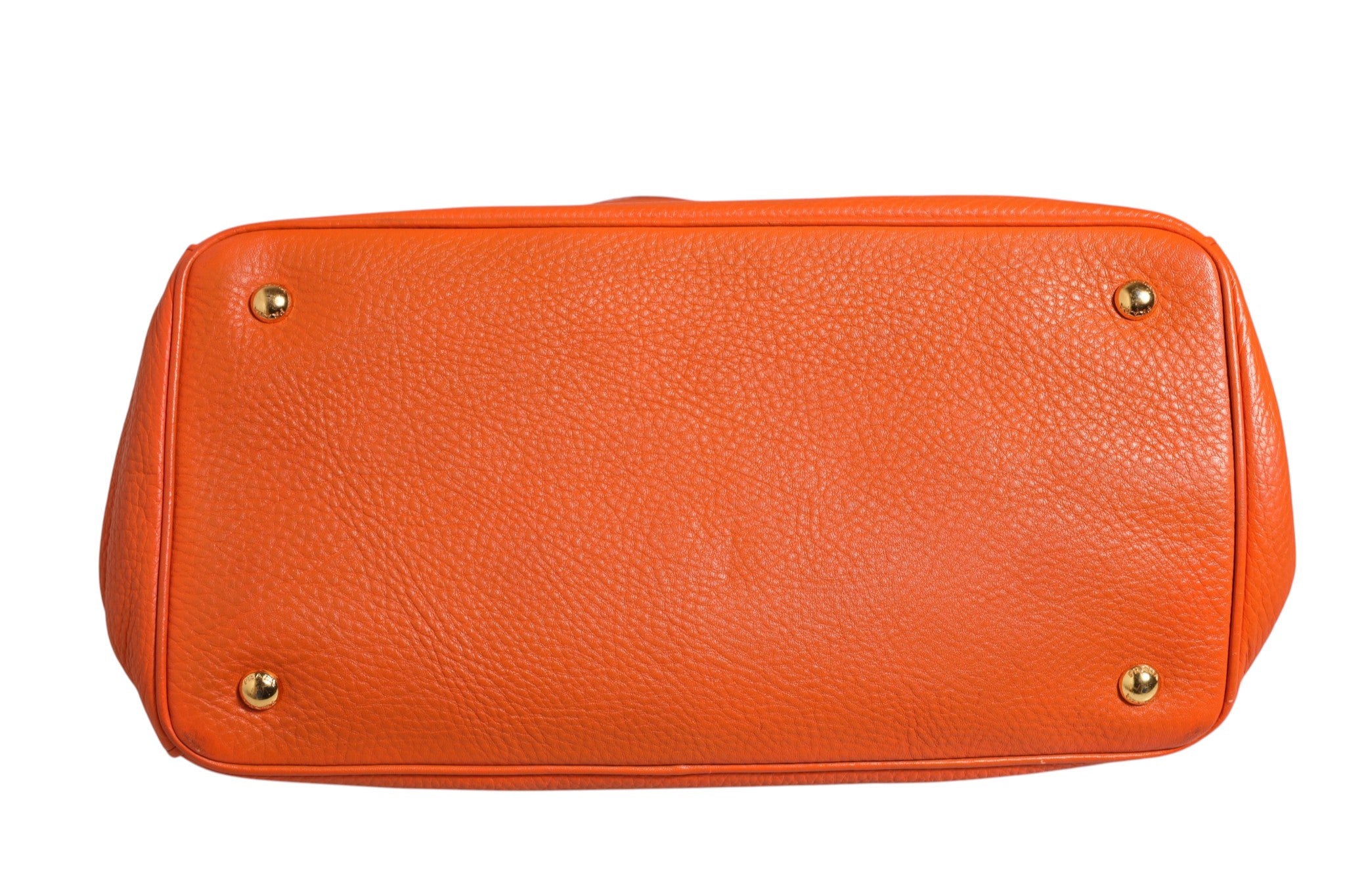 Vitello Daino Leather Tote Bag