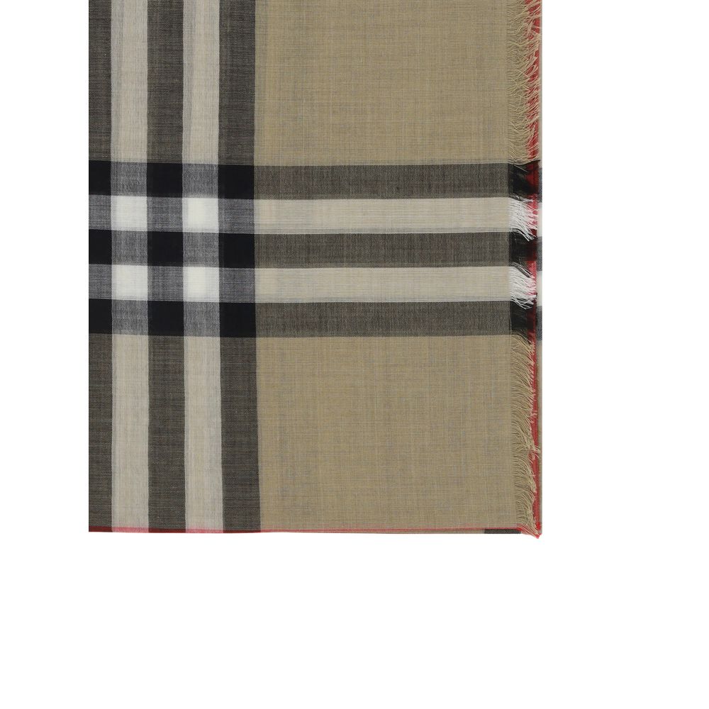 Beige Wool Oves Aries Scarf