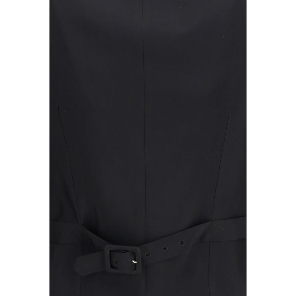 Brown Wool Oves Aries Sleveless Jacket