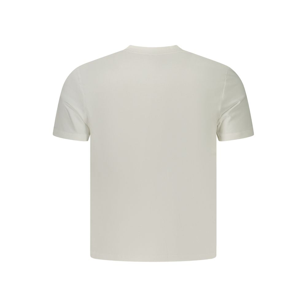 White Cotton Men's T-Shirt