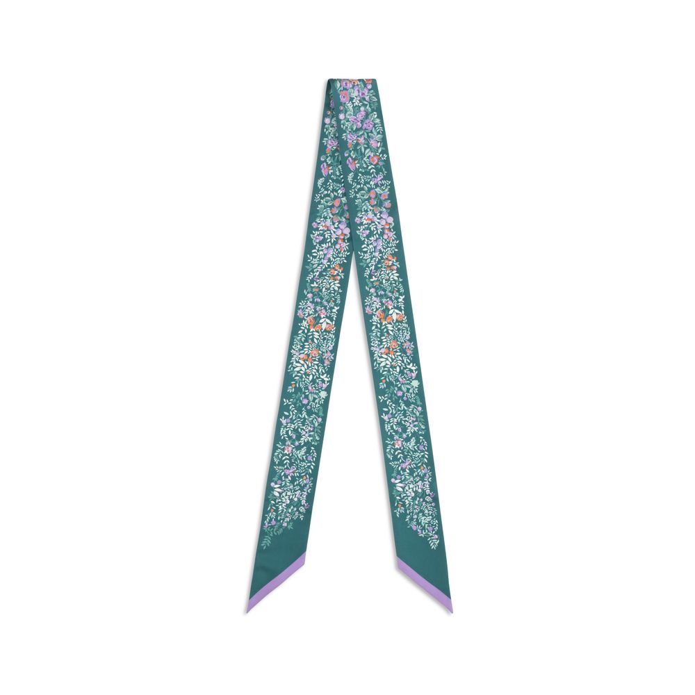 Multicolor Silk Scarf
