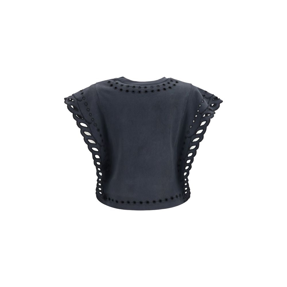 Black Cotton T-Shirt