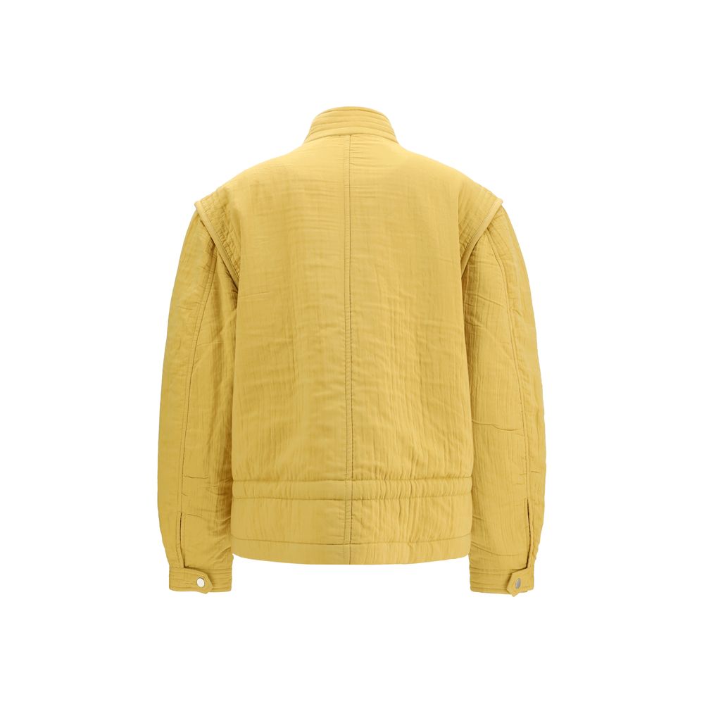 Bicolor Modal Full-Length Jacket
