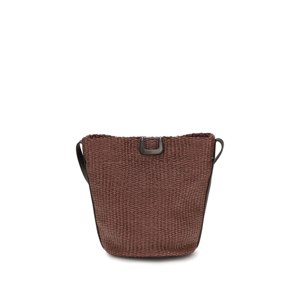 Bordeaux Cotton Shoulder Bag