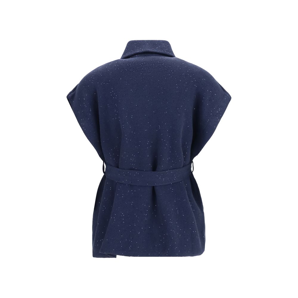 Blue Cotton Coat