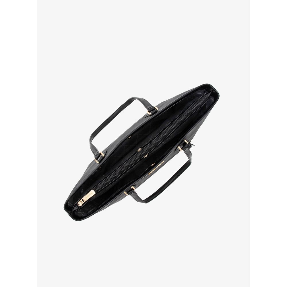 Black Canvas Handbag