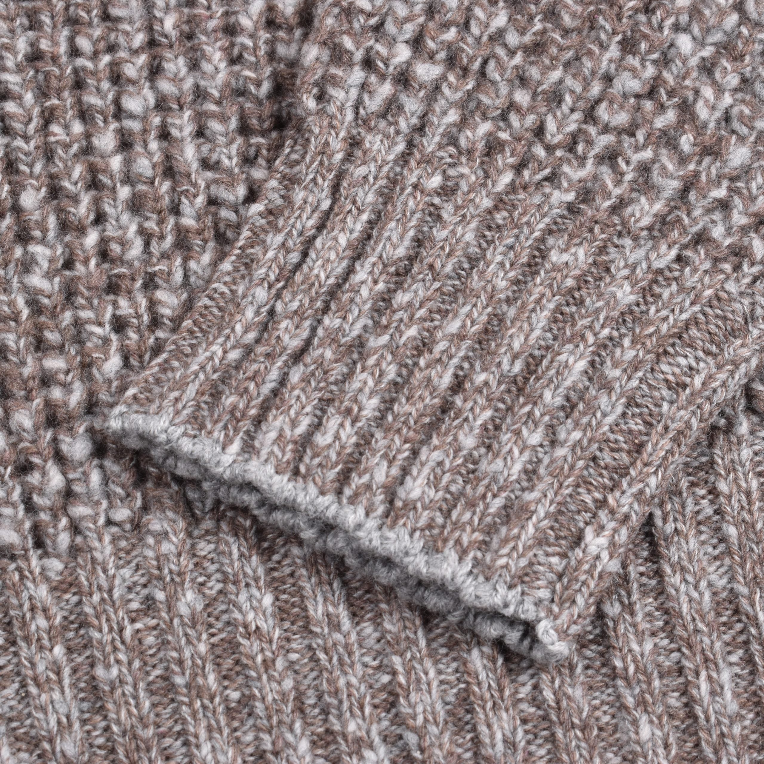 Brown Elastane Sweatshirt