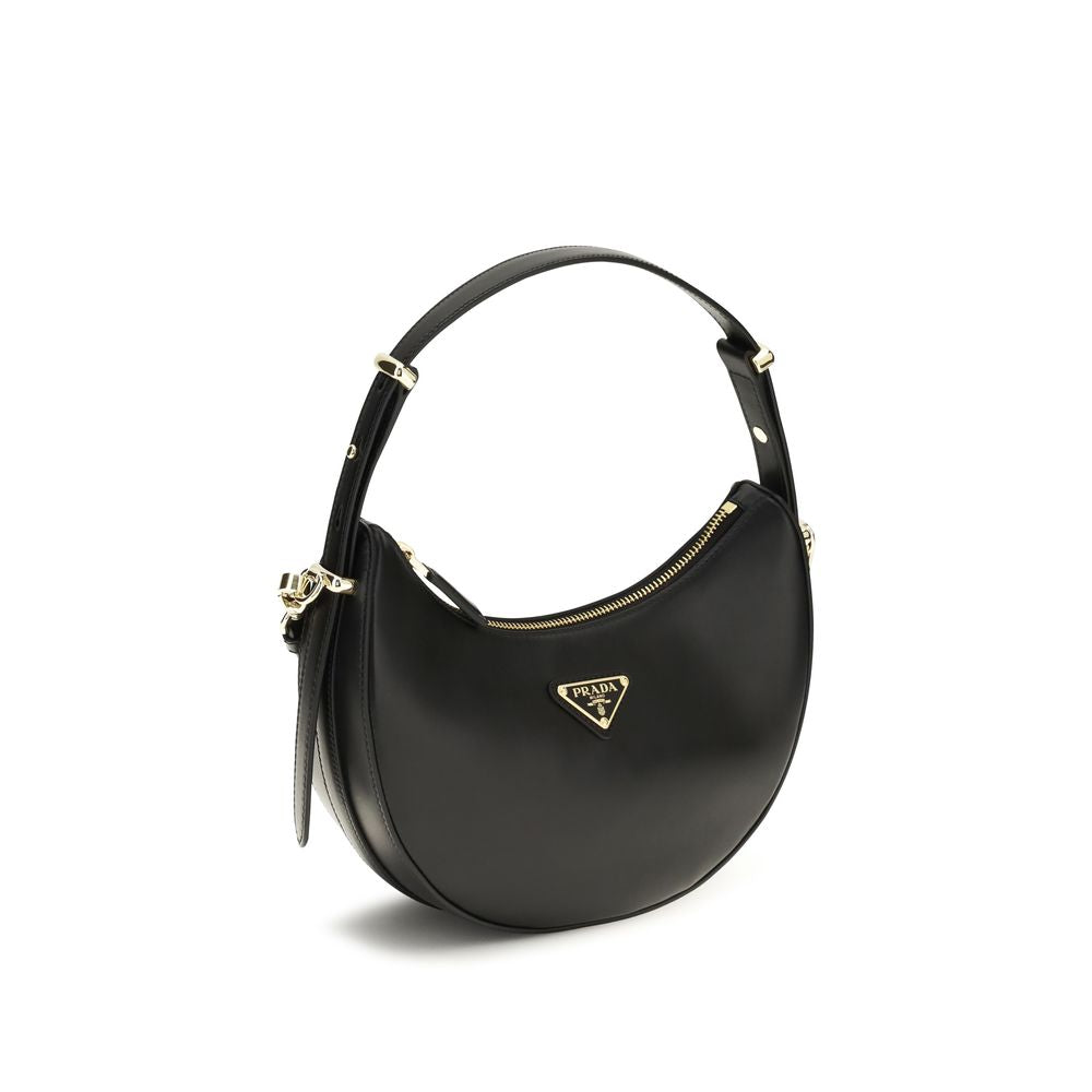 Black Calf Leather Bos Taurus Shoulder Bag