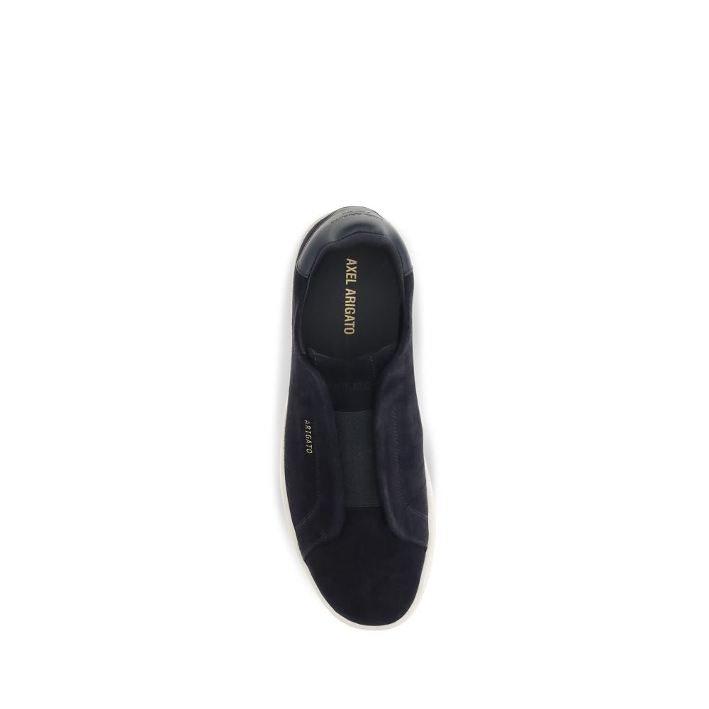 Blue Calf Leather Bos Taurus Sneakers