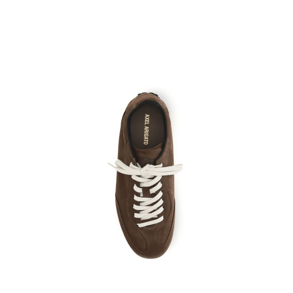 Brown Calf Leather Bos Taurus Low Top Sneakers