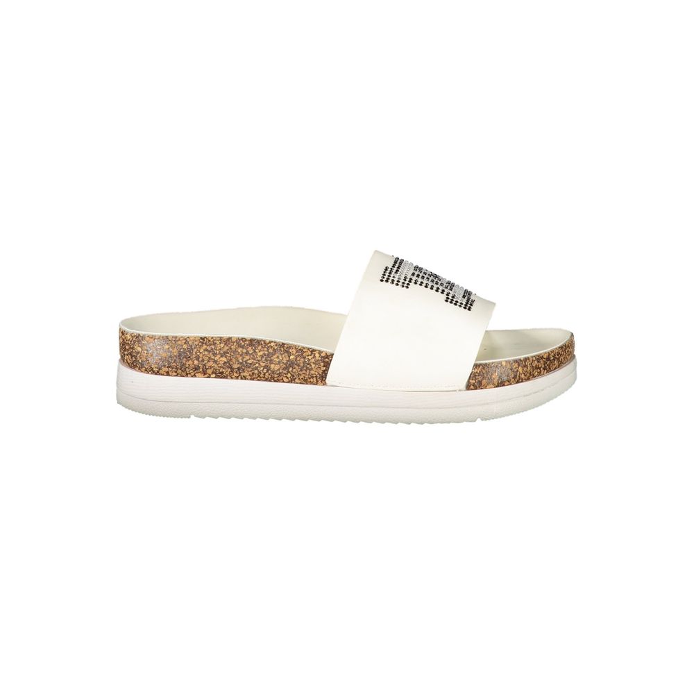 White Polyethylene Slippers