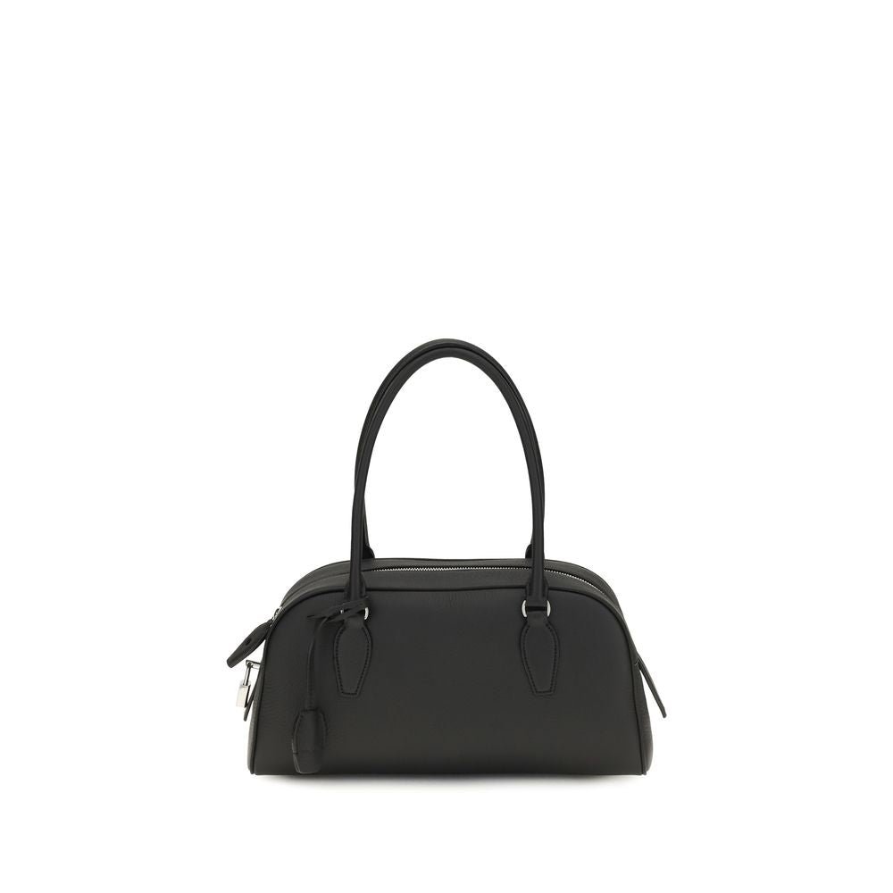 Black Calf Leather Bos Taurus Shoulder Bag