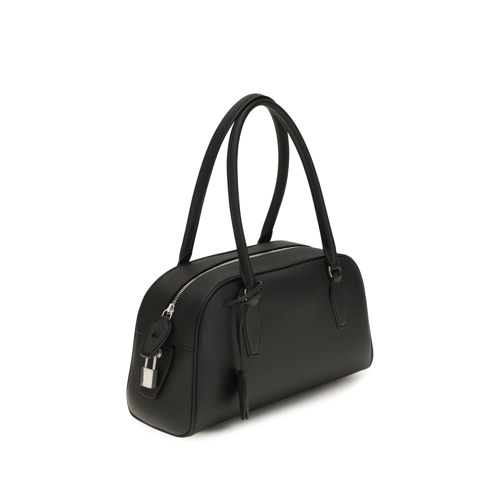 Black Calf Leather Bos Taurus Shoulder Bag
