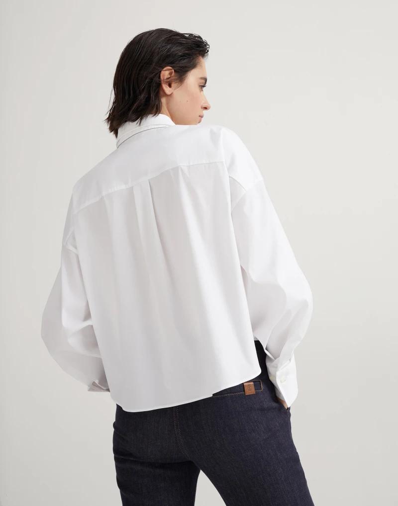 White Cotton Dress Shirt