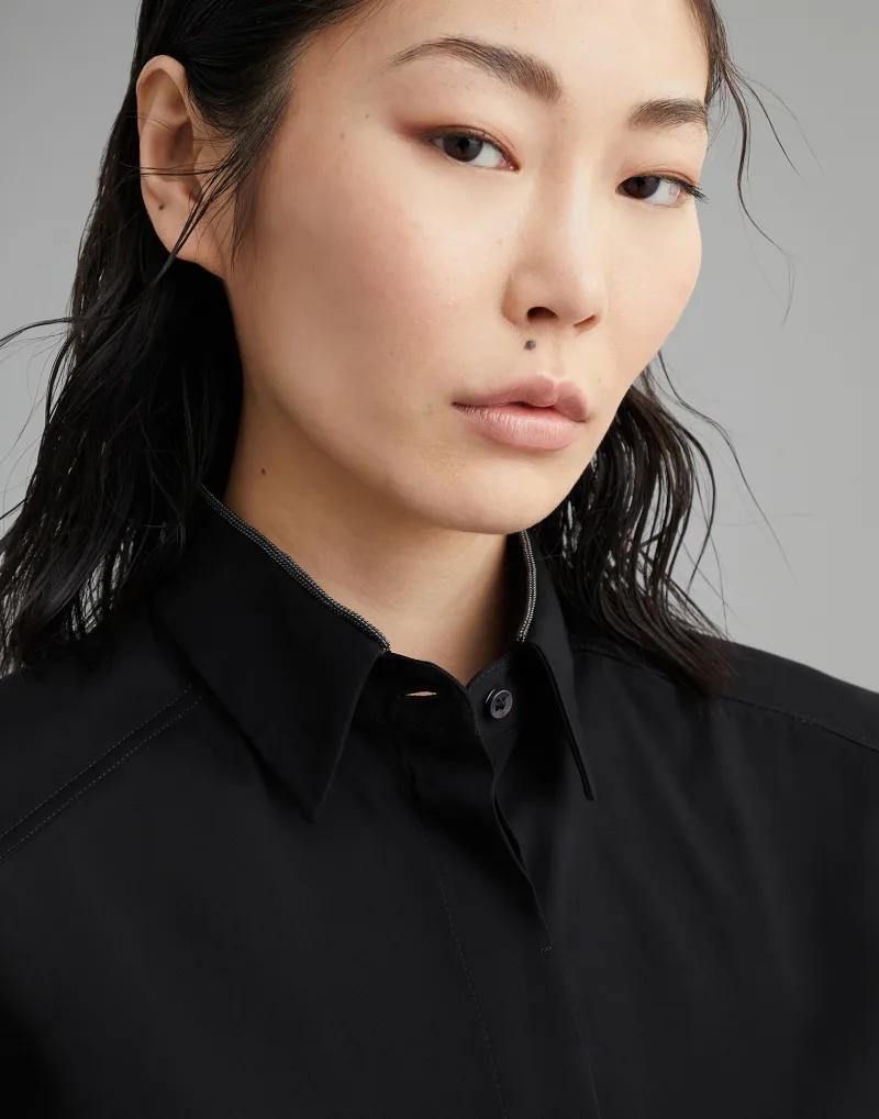 Black Cotton Shirt
