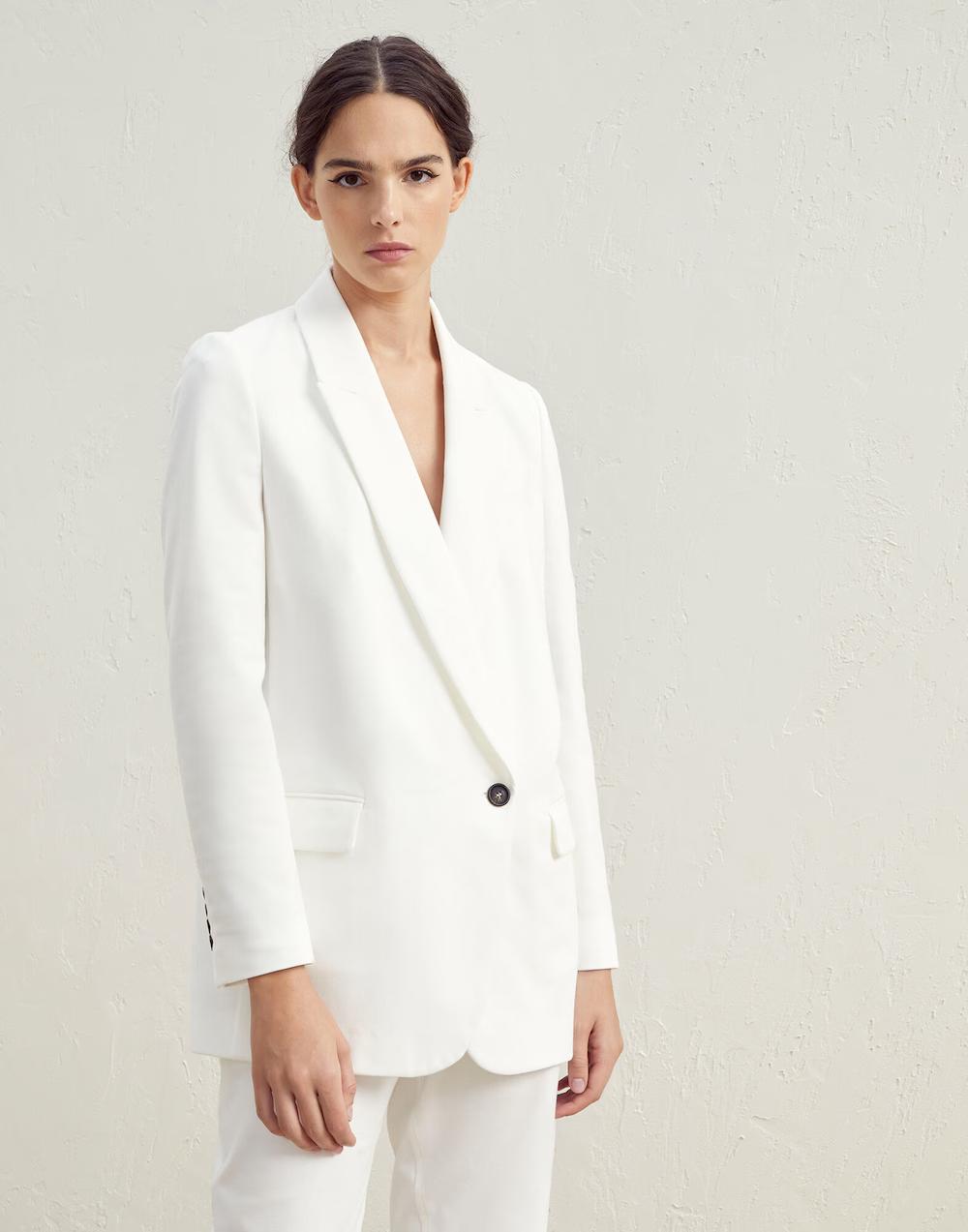 Natural Cotton Blazer