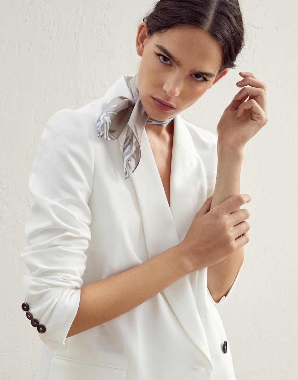 Natural Cotton Blazer