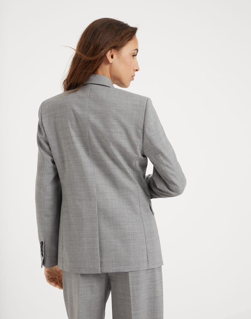 Bicolor Wool Blazer