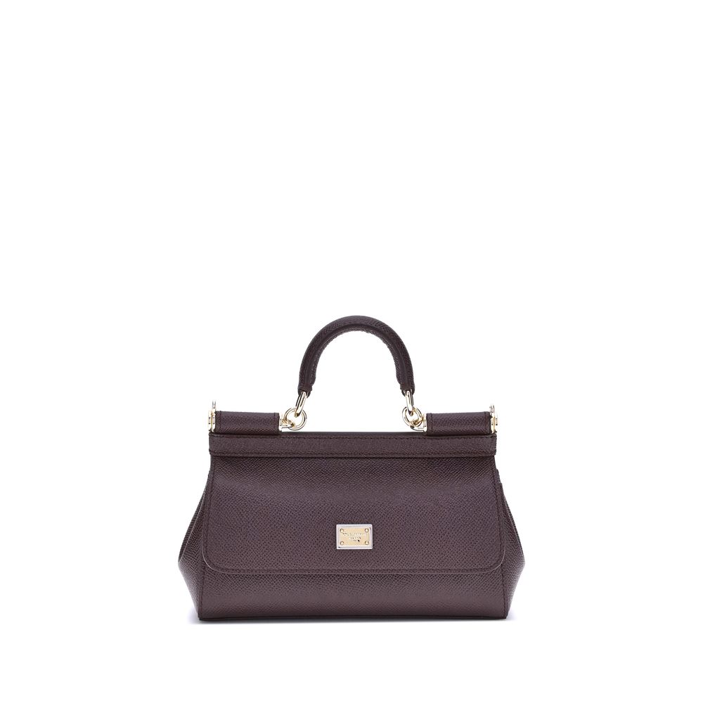 Purple Calf Leather Bos Taurus Handbag