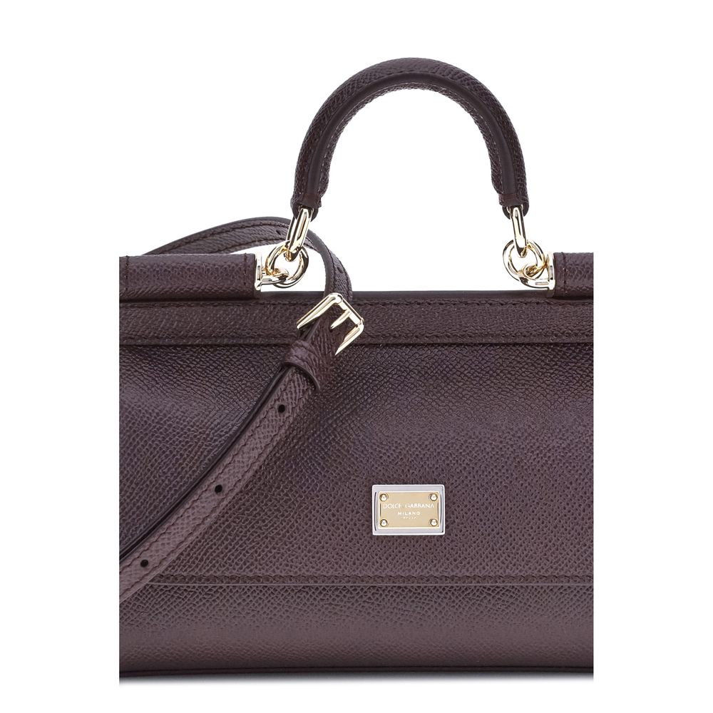 Purple Calf Leather Bos Taurus Handbag