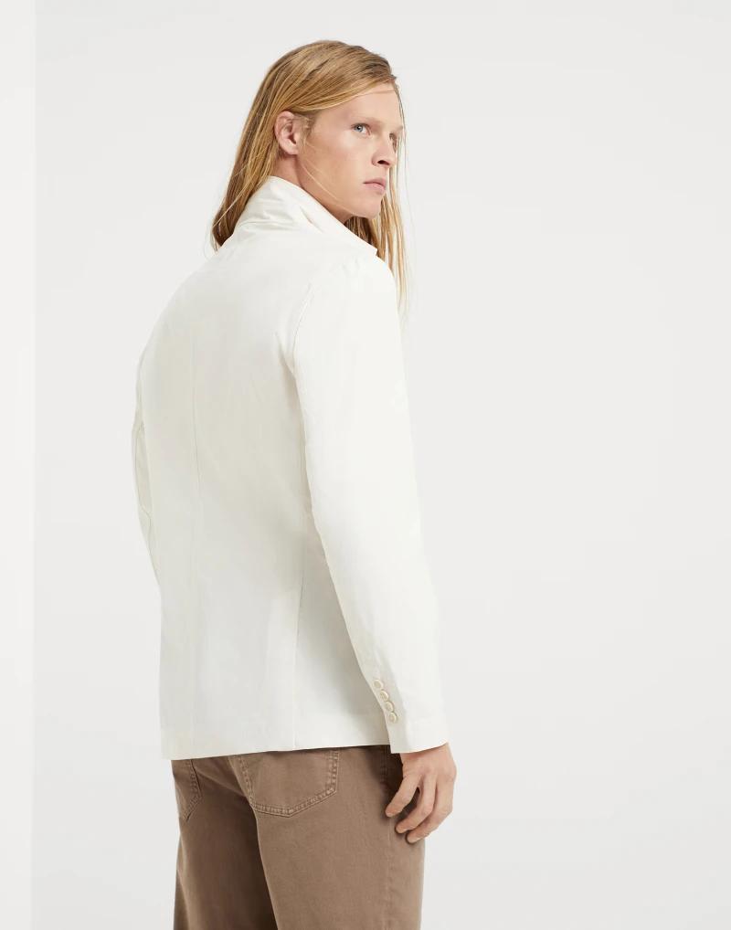 Bicolor Polyester Blazer
