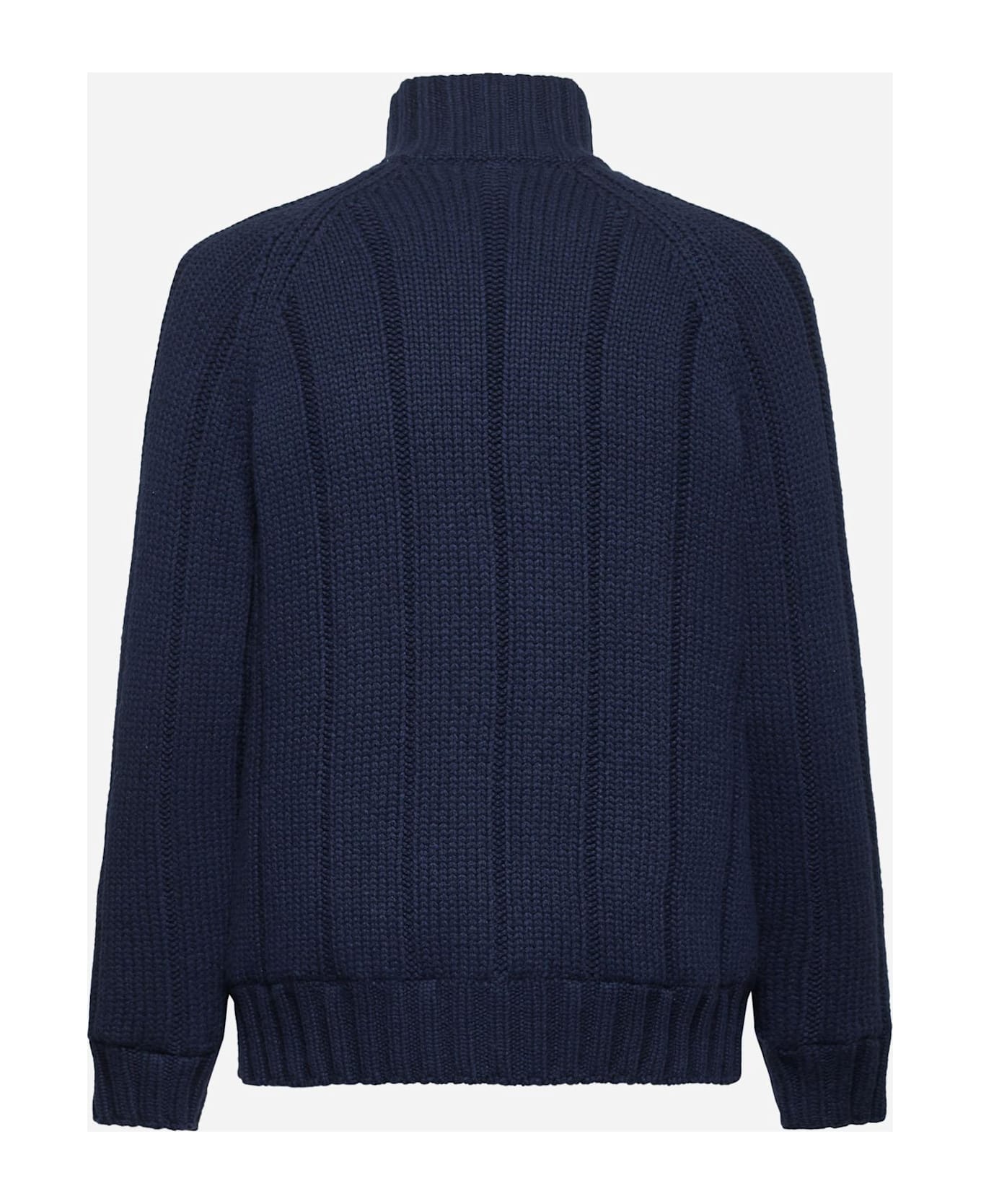 Blue Cashmere Jacket