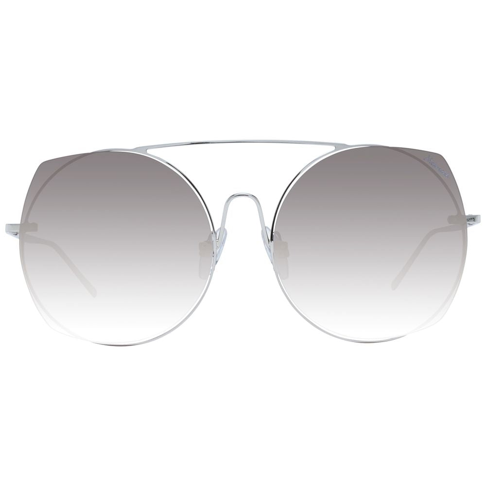 Gray Metal Sunglasses