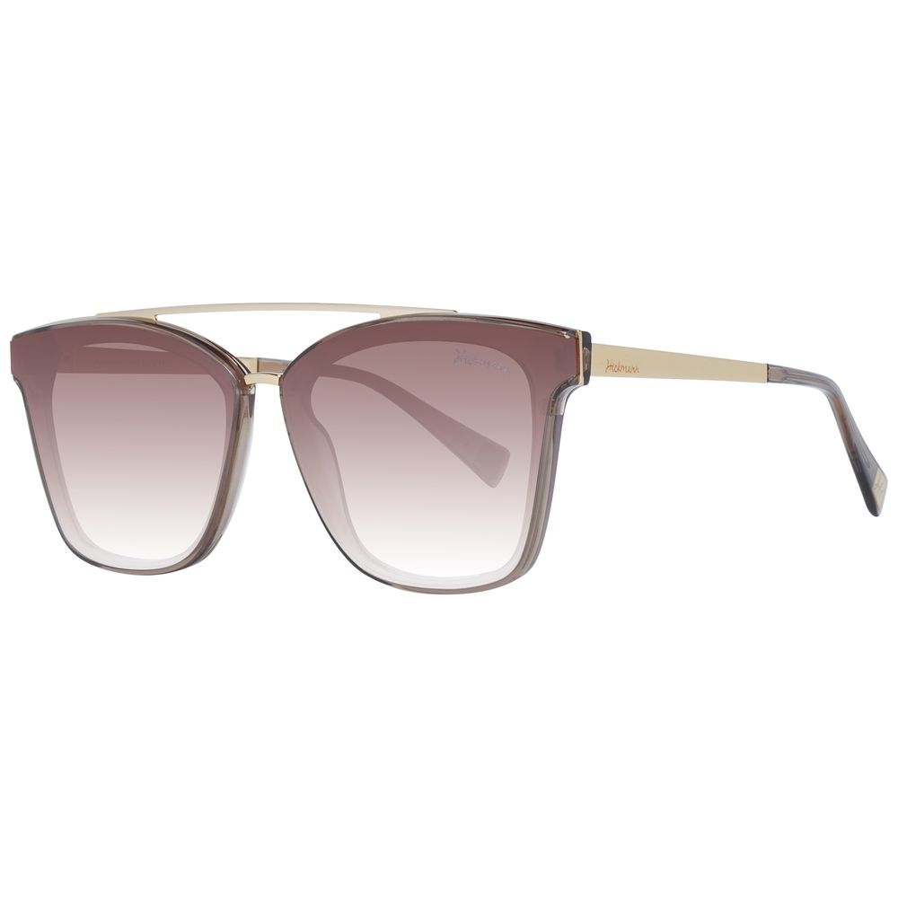 Brown Metal Sunglasses