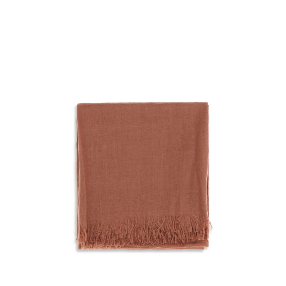 Orange Cashmere Foulard