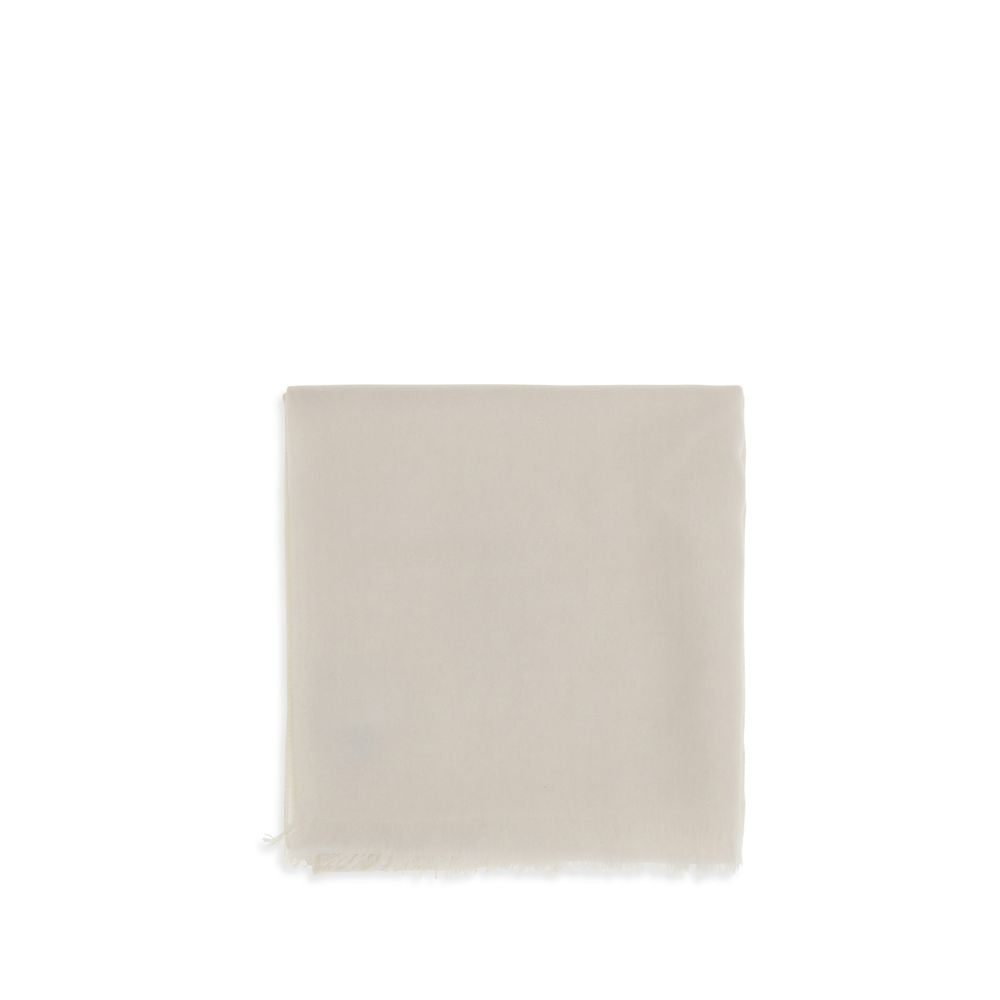 White Cashmere Scarf