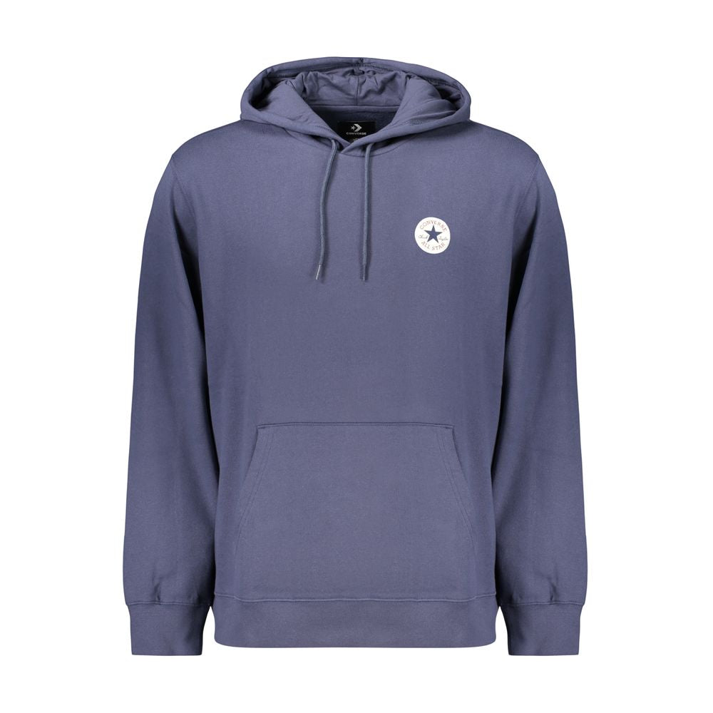 Blue Cotton Men's Sweatshirt