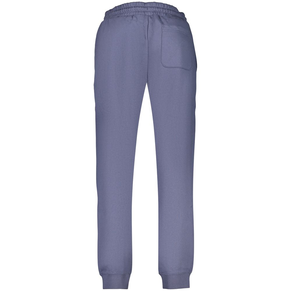 Blue Cotton Men's Trouser
