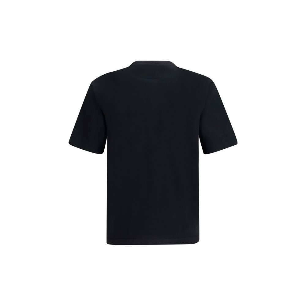 Black Cotton T-Shirt