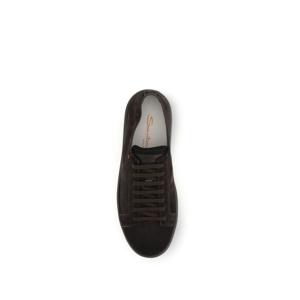Brown Calf Leather Bos Taurus Sneakers