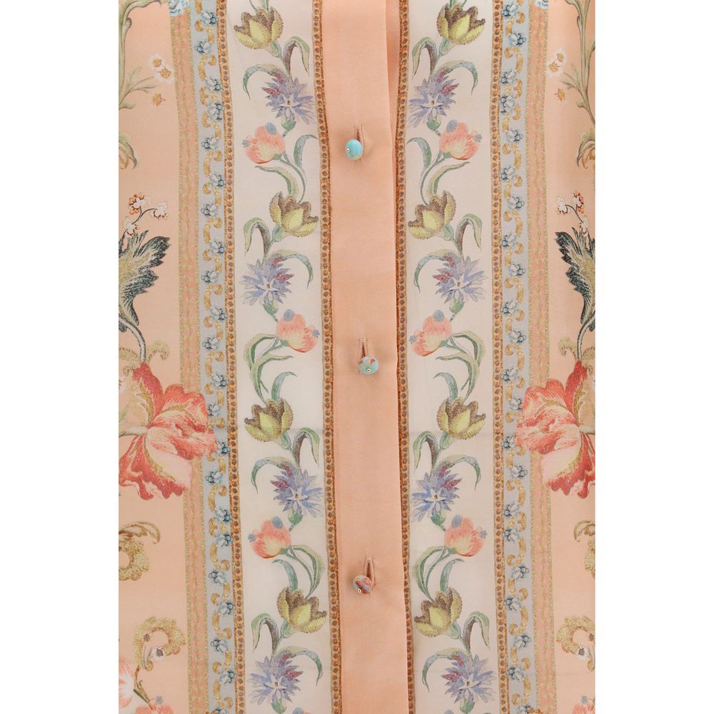 Multicolor Silk Shirt
