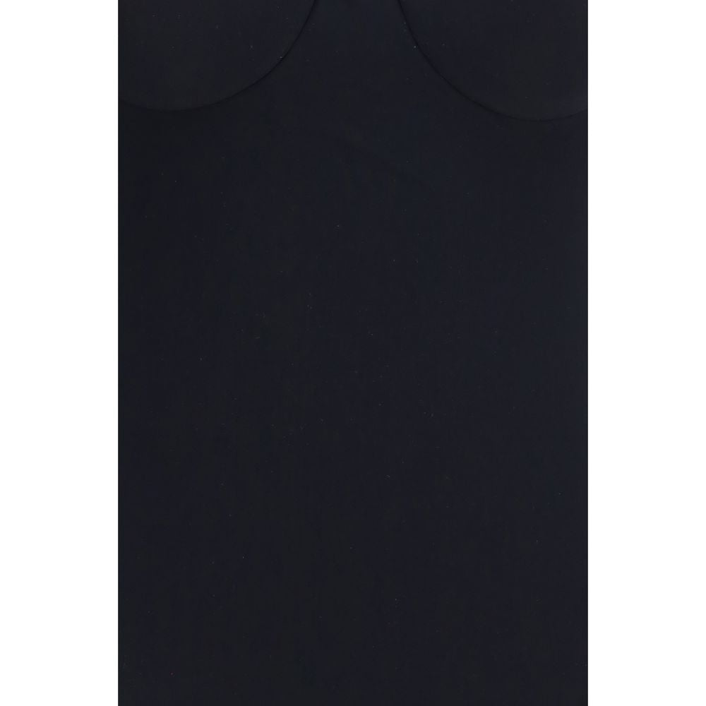 Black Polyamide One-Piece Swimsuit