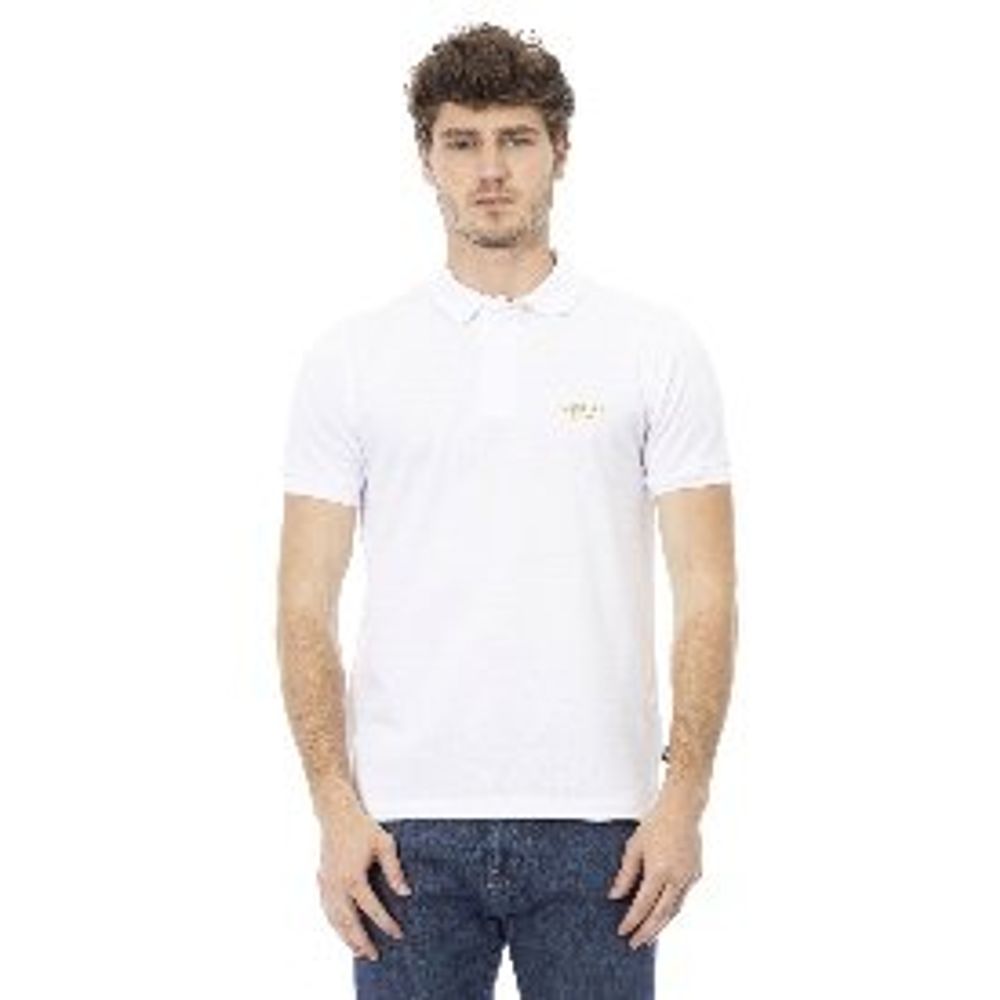 White Cotton Polo Shirt
