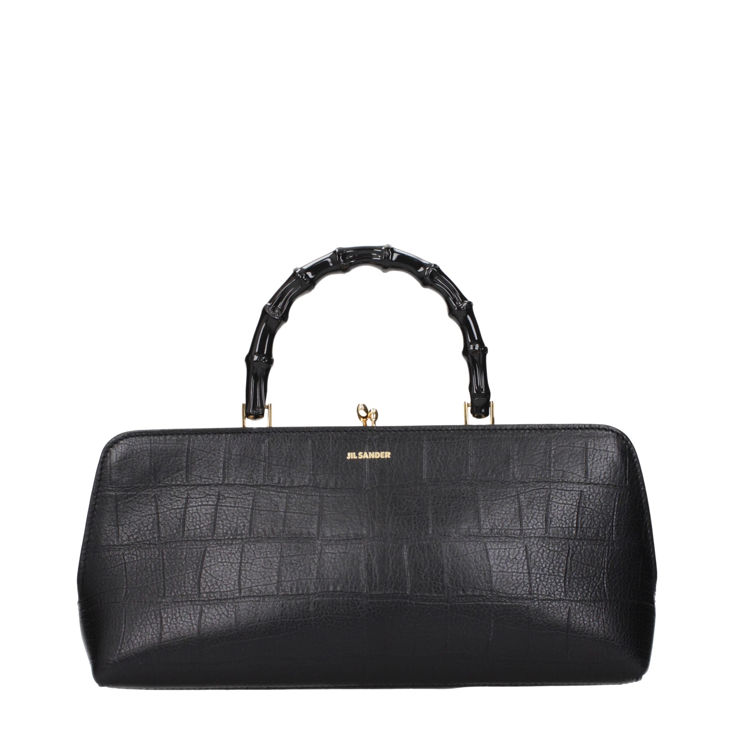 Black Leather Handbag